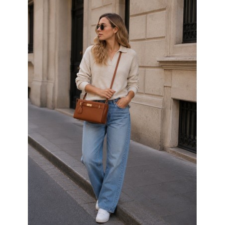 Sac à main Modena structuré pour femme | WISSYA