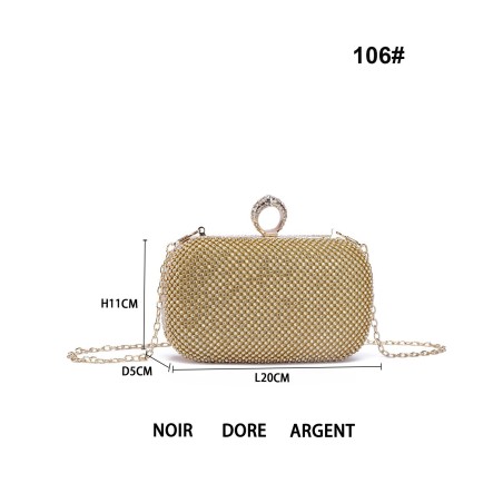 Sac soirée Loreto pour femme | WISSYA
